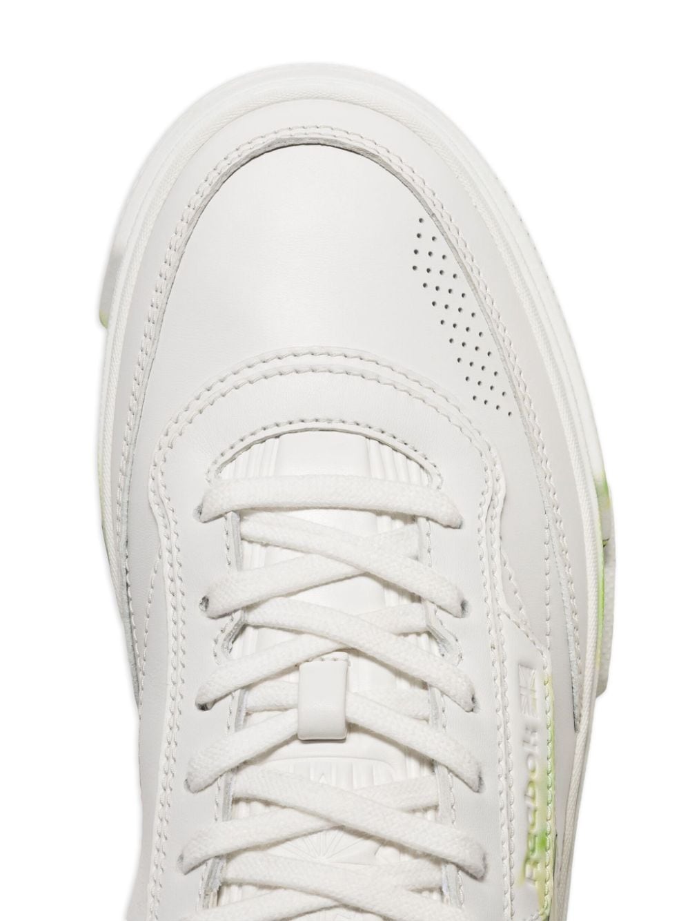 Shop Reebok Ltd Club C Logo-print Sneakers In Neutrals