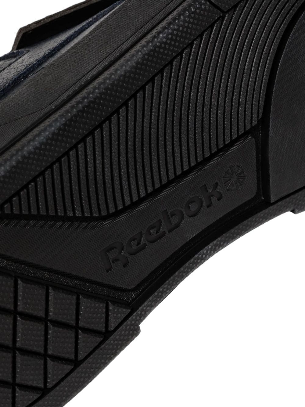 Shop Reebok Ltd Club C Logo-patch Sneakers In Black