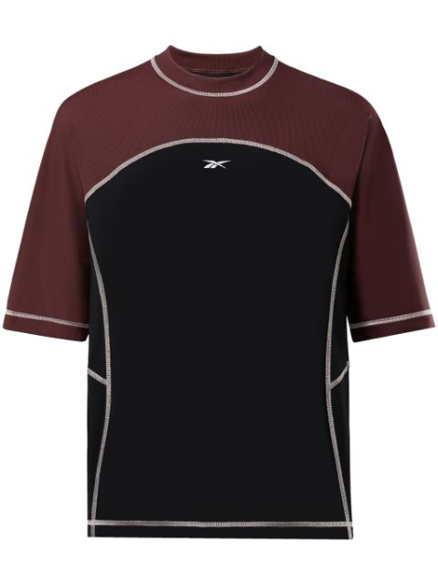 Reebok LTD two-tone fine-ribbed T-shirt