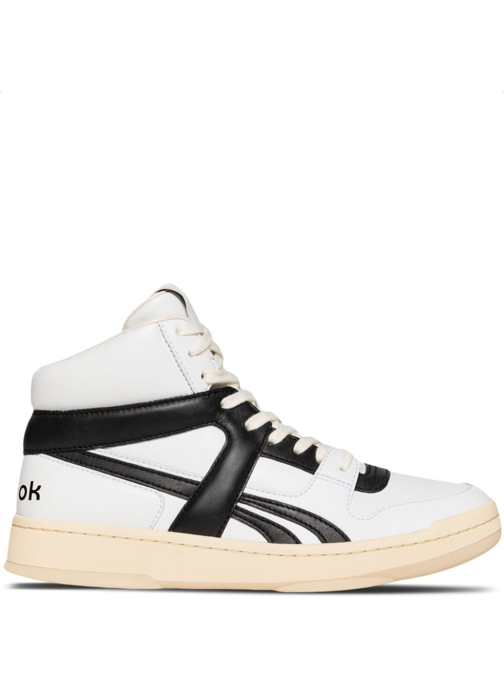 Reebok Ltd Two-tone Panelled High-top Sneakers In White