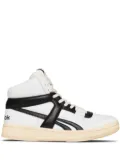 Reebok two-tone panelled high-top sneakers - White