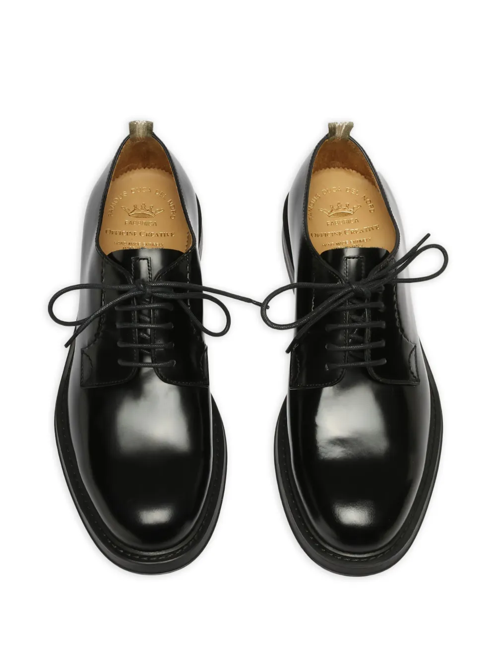 Officine Creative Uniform derby shoes Black
