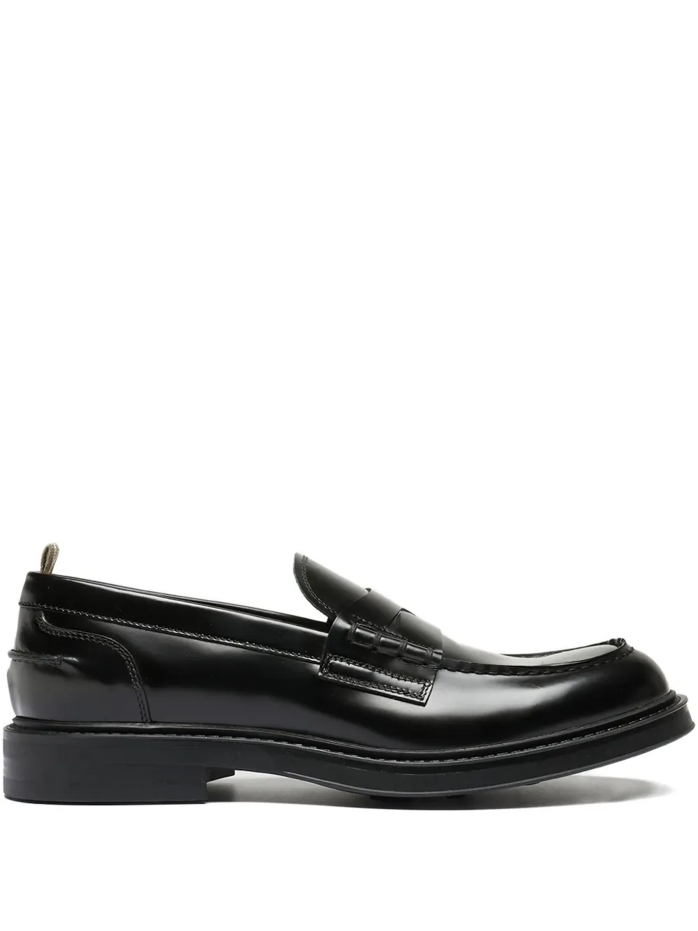 Officine Creative leather loafers Black