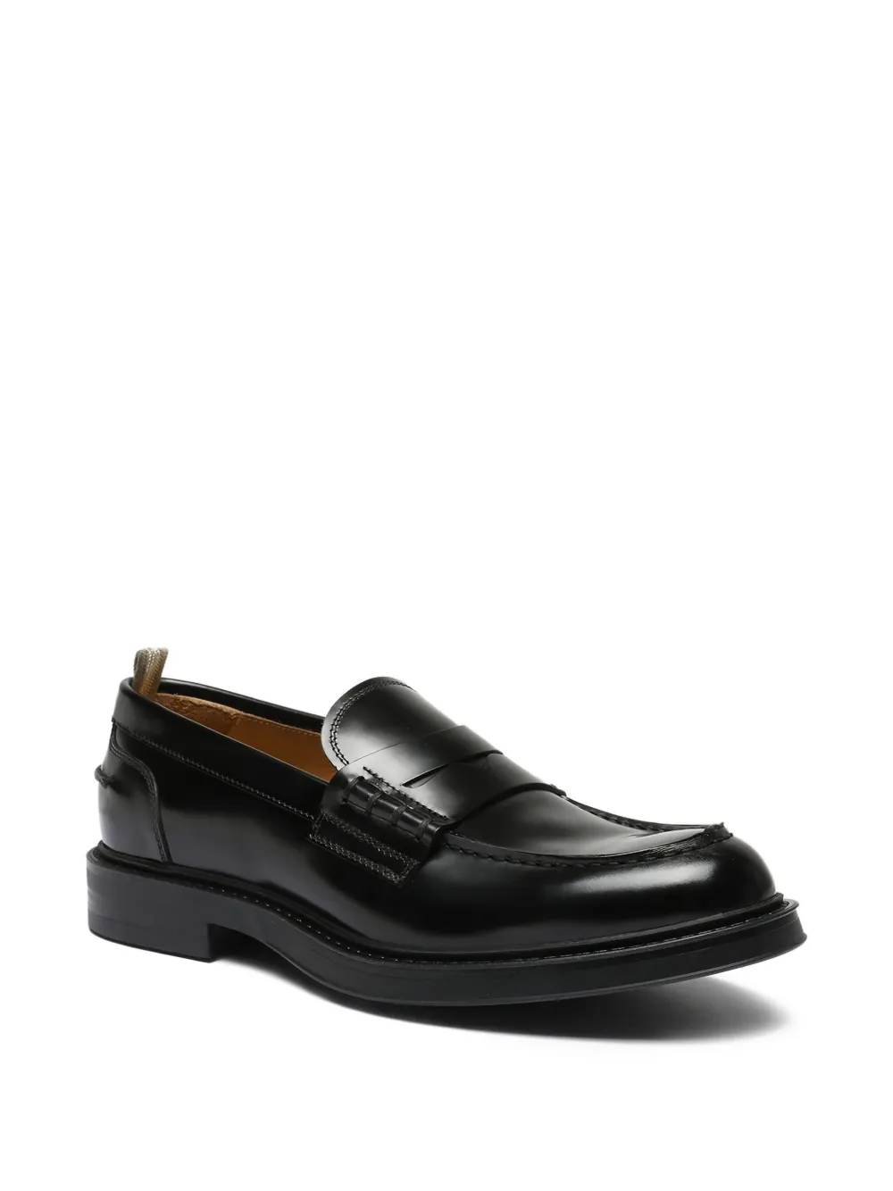 Officine Creative leather loafers Black