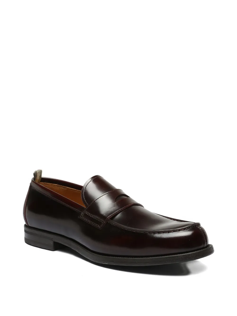Officine Creative leather loafers Black