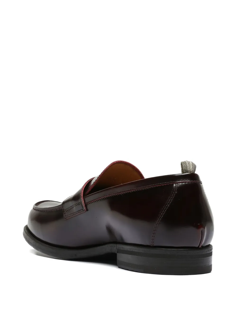 Officine Creative leather loafers Black