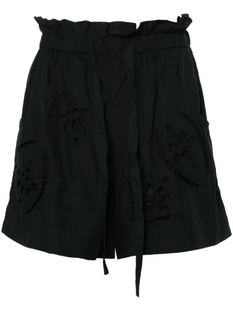 ISABEL MARANT Short Hidea com bordado inglês