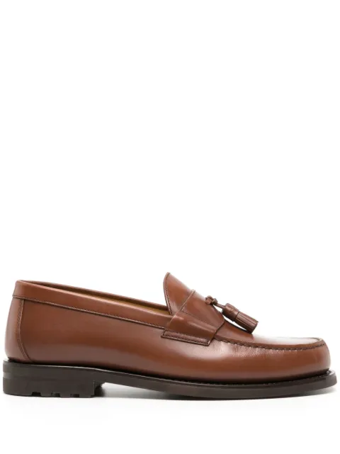 Brunello Cucinelli tasselled leather loafers