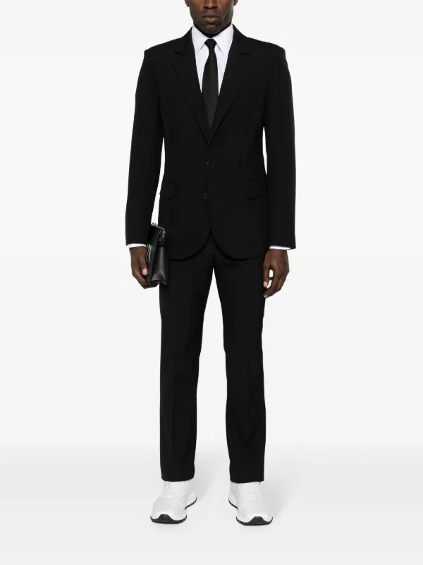 Valentino Garavani Virgin Wool Tailored Trousers | Black