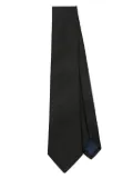 POLO RALPH LAUREN KIDS twill-weave silk tie - Black