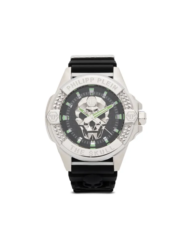 Philipp Plein Reloj The Skull De 44mm Negro FARFETCH CO