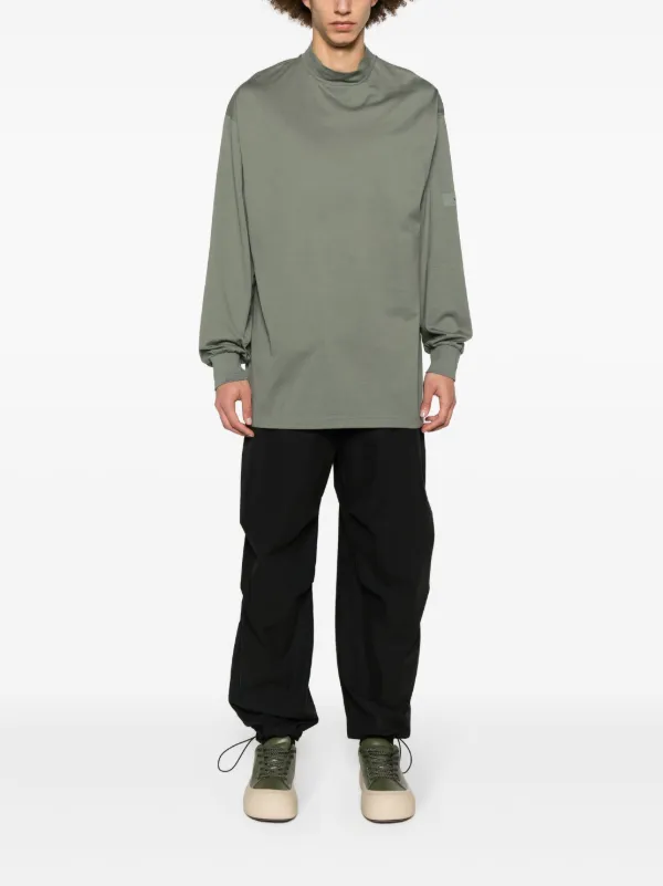 Y-3 コットン スウェットシャツ | グリーン | FARFETCH JP