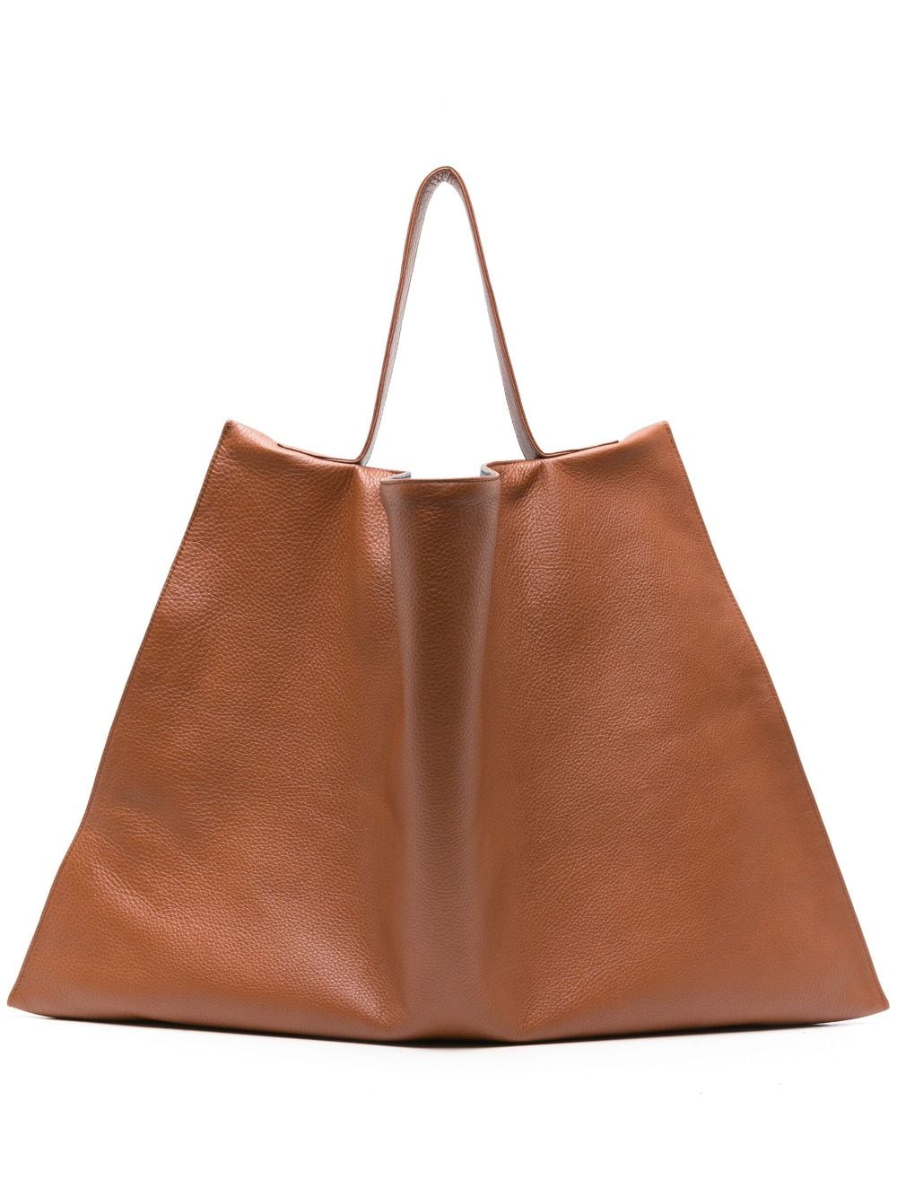 Tsatsas Large Nathan Leather Tote Bag In Brown