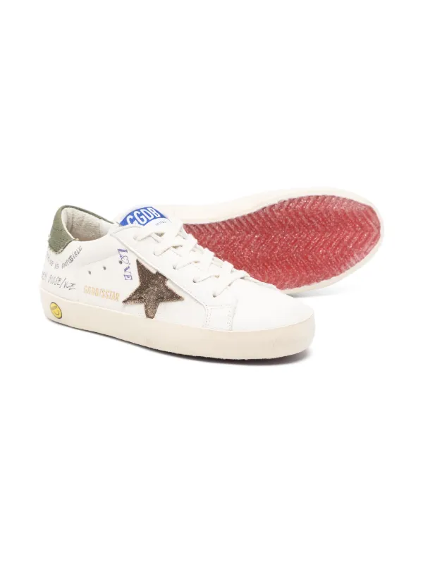 スニーカー Golden  White leather Superstar sneakers Golden Goose Super-Star Leather Sneakers | White | FARFETCH