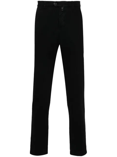 Kiton mid-rise straight-leg chinos