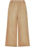 RE/DONE Hanes organic cotton fleece track pants - Brown