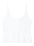 RE/DONE Hanes sheer tank top - White