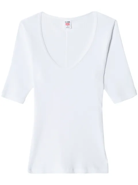RE/DONE t-shirt en coton à encolure arrondie