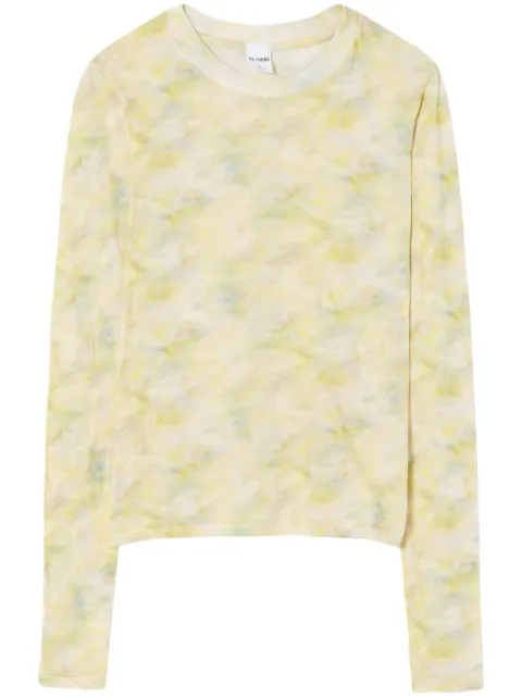 RE/DONE semi-sheered cotton top