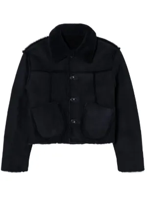Zara black teddy jacket discount