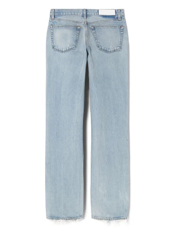 Redone denim sale top