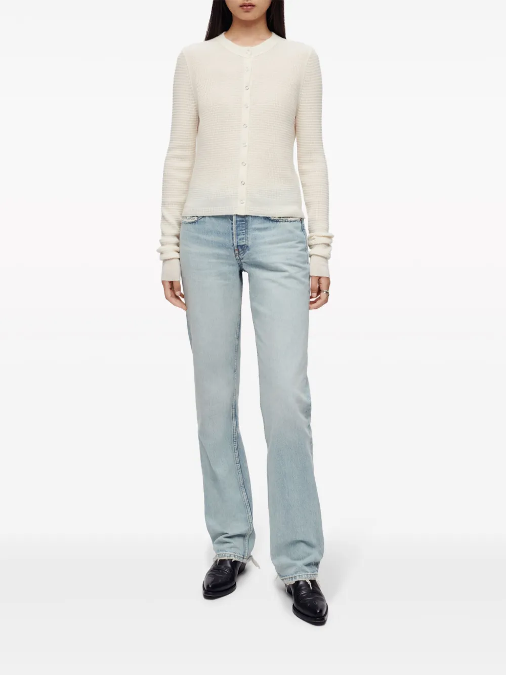 RE/DONE Easy straight-leg cotton jeans | Straight-Leg Jeans | Image 2
