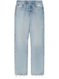 RE/DONE Easy straight-leg cotton jeans - Blue