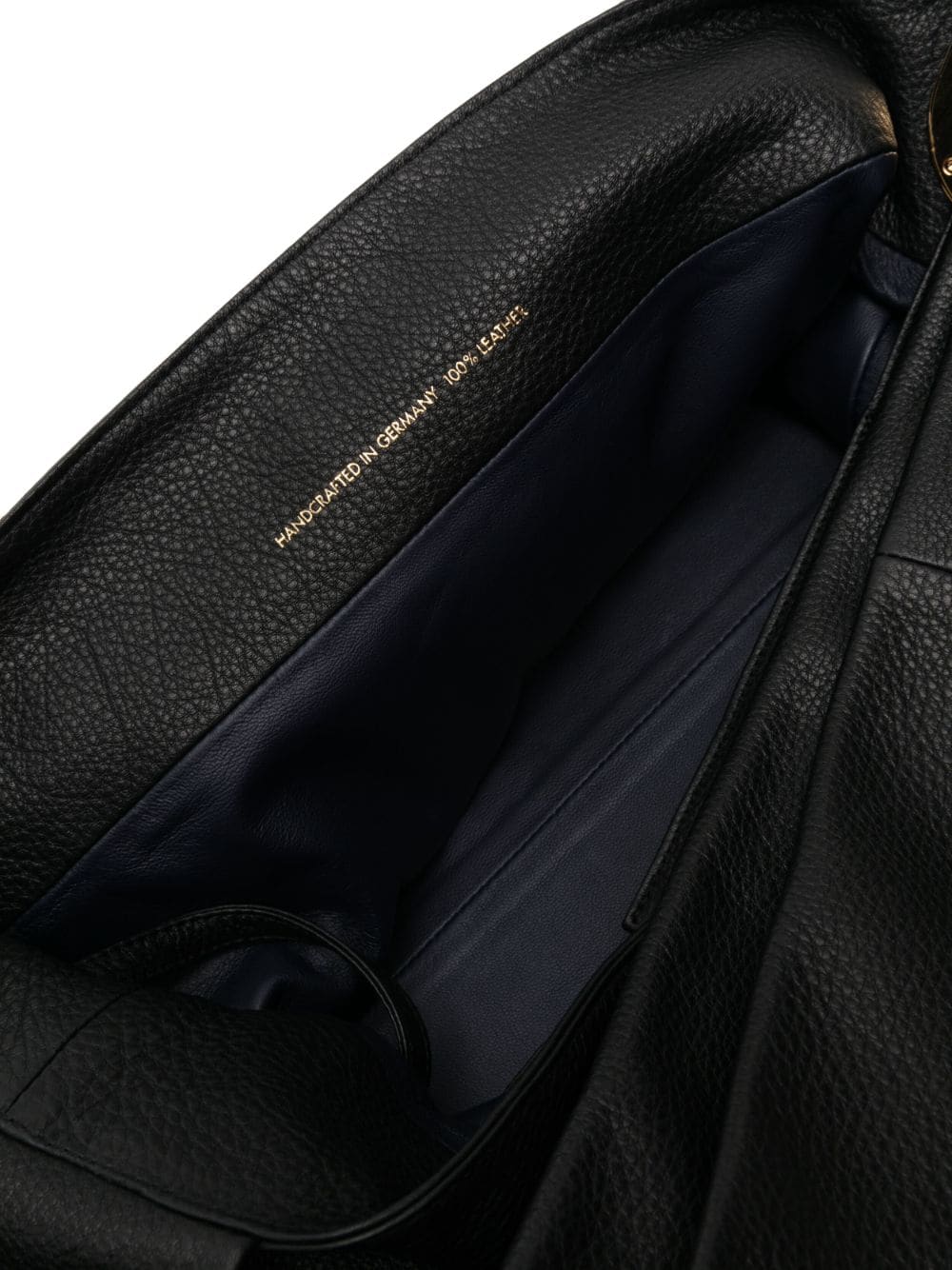 Shop Tsatsas Shift Leather Tote Bag In Black