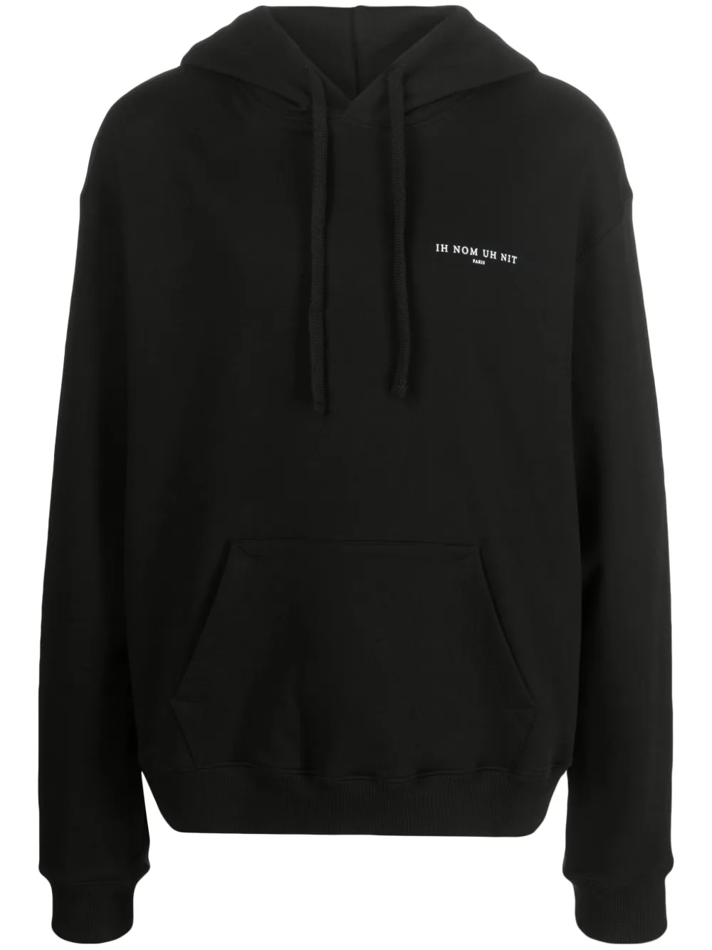 Ih Nom Uh Nit Katoenen hoodie met logoprint Zwart