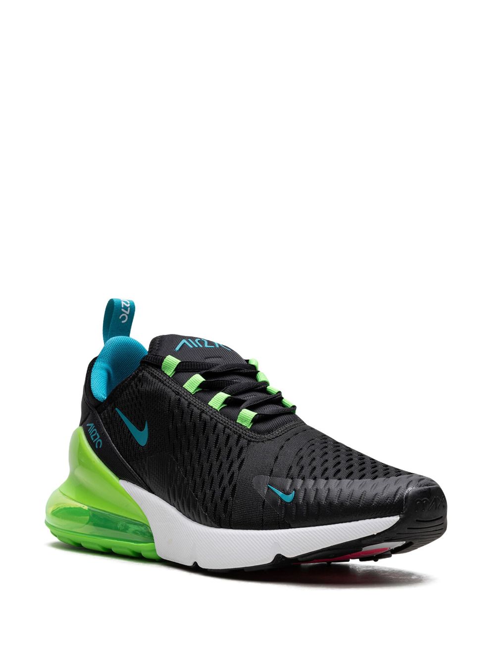 Nike air max deals 270 neon green black