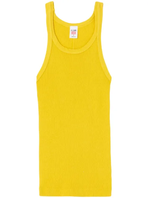 RE/DONE round-neck cotton tank top