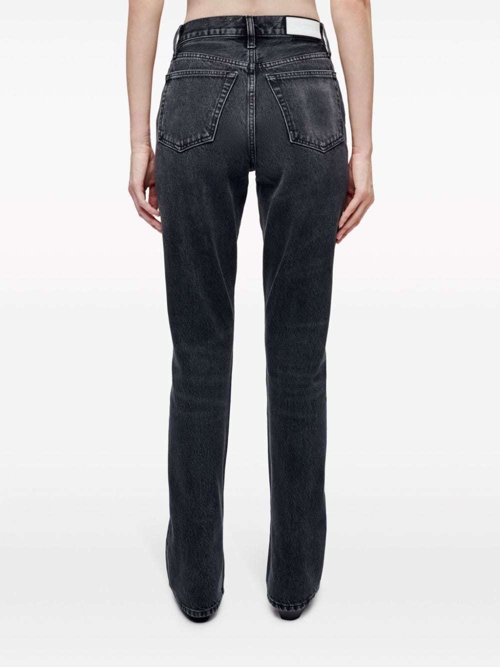 RE DONE 70s high waist jeans Zwart