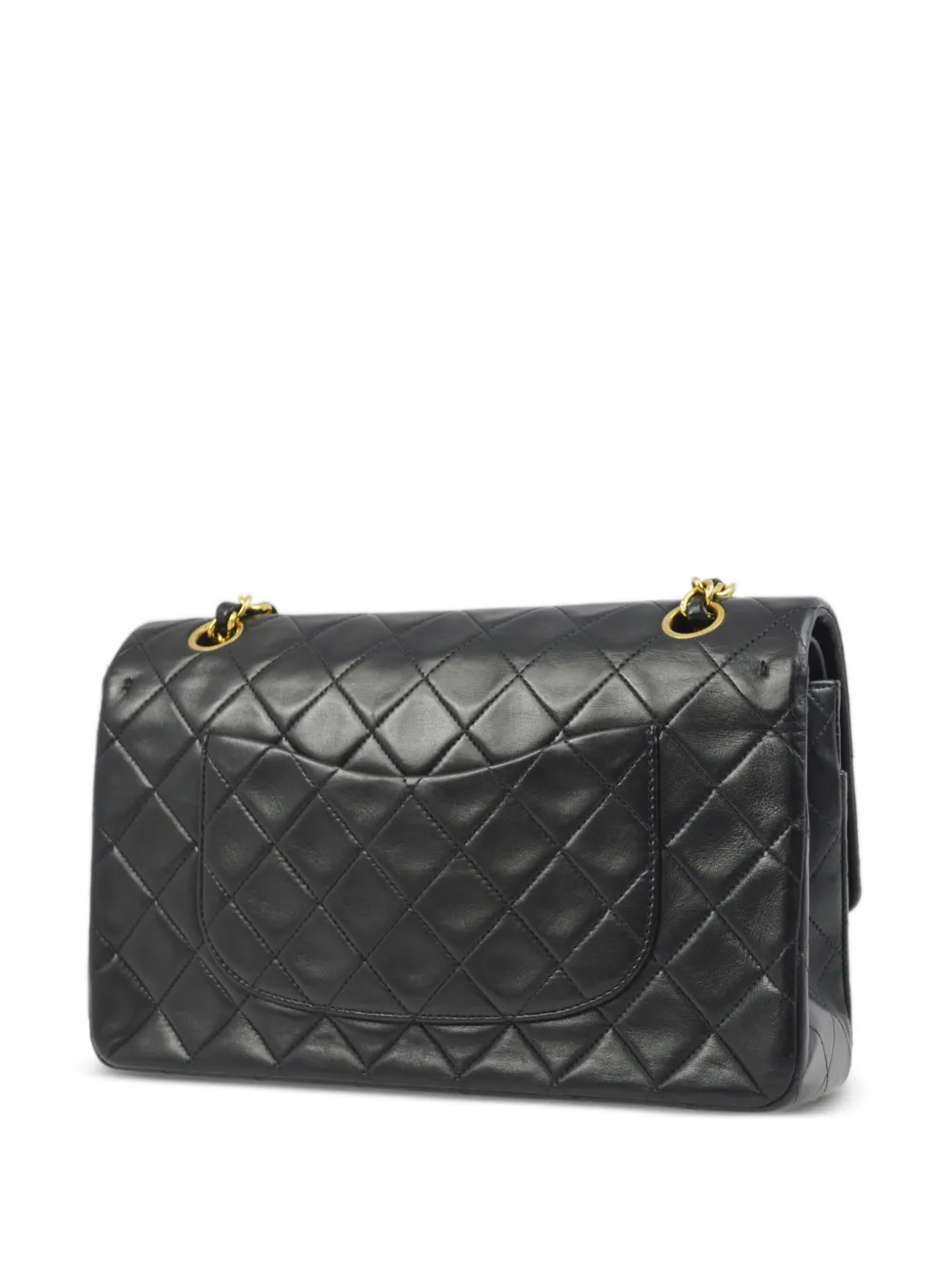 CHANEL Pre-Owned 1992 Double Flap medium schoudertas - Zwart