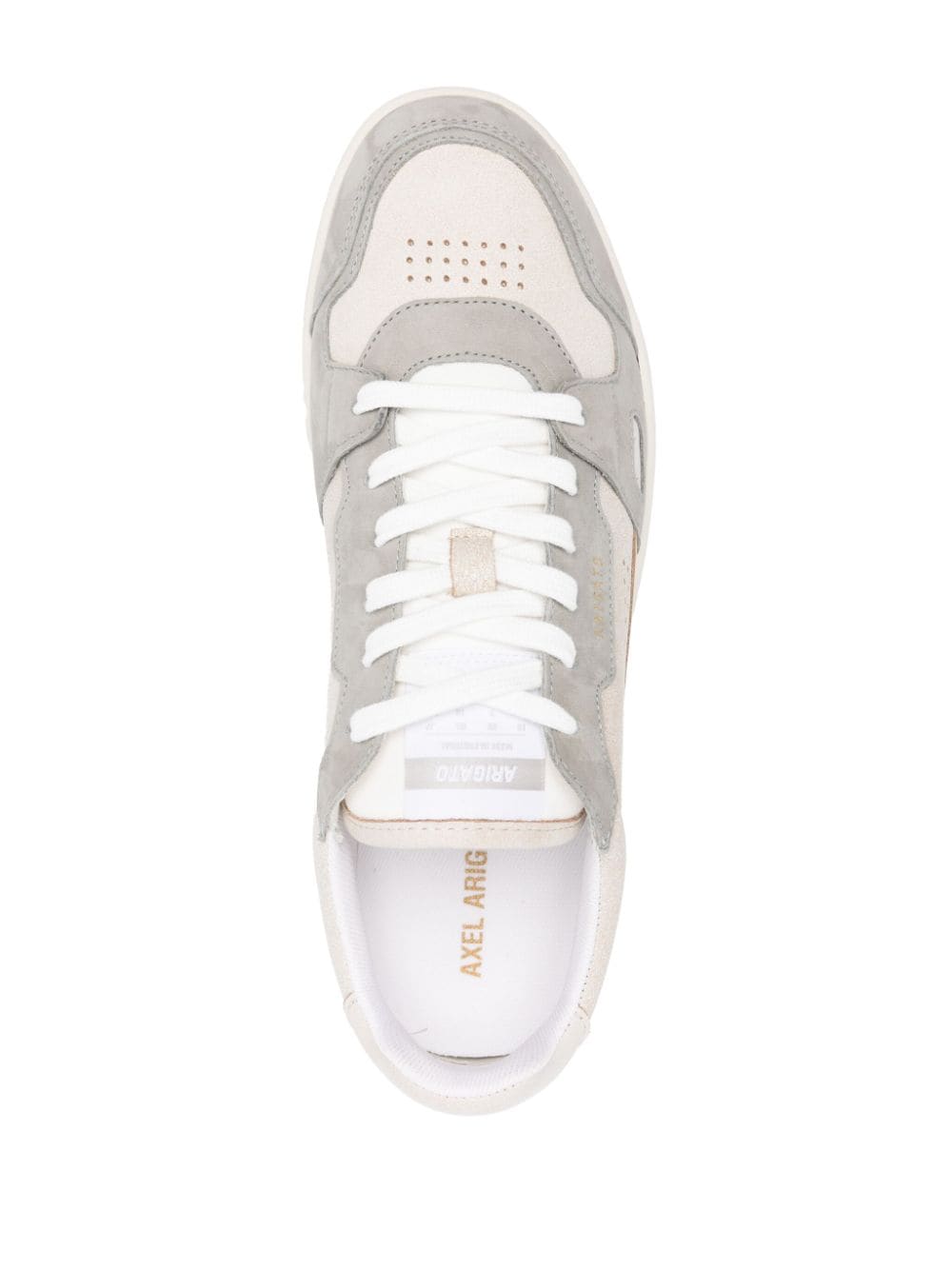 Shop Axel Arigato Dice Lo Panelled Sneakers In Neutrals