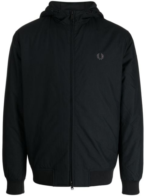 Fred Perry Brentham logo-embroidered jacket 