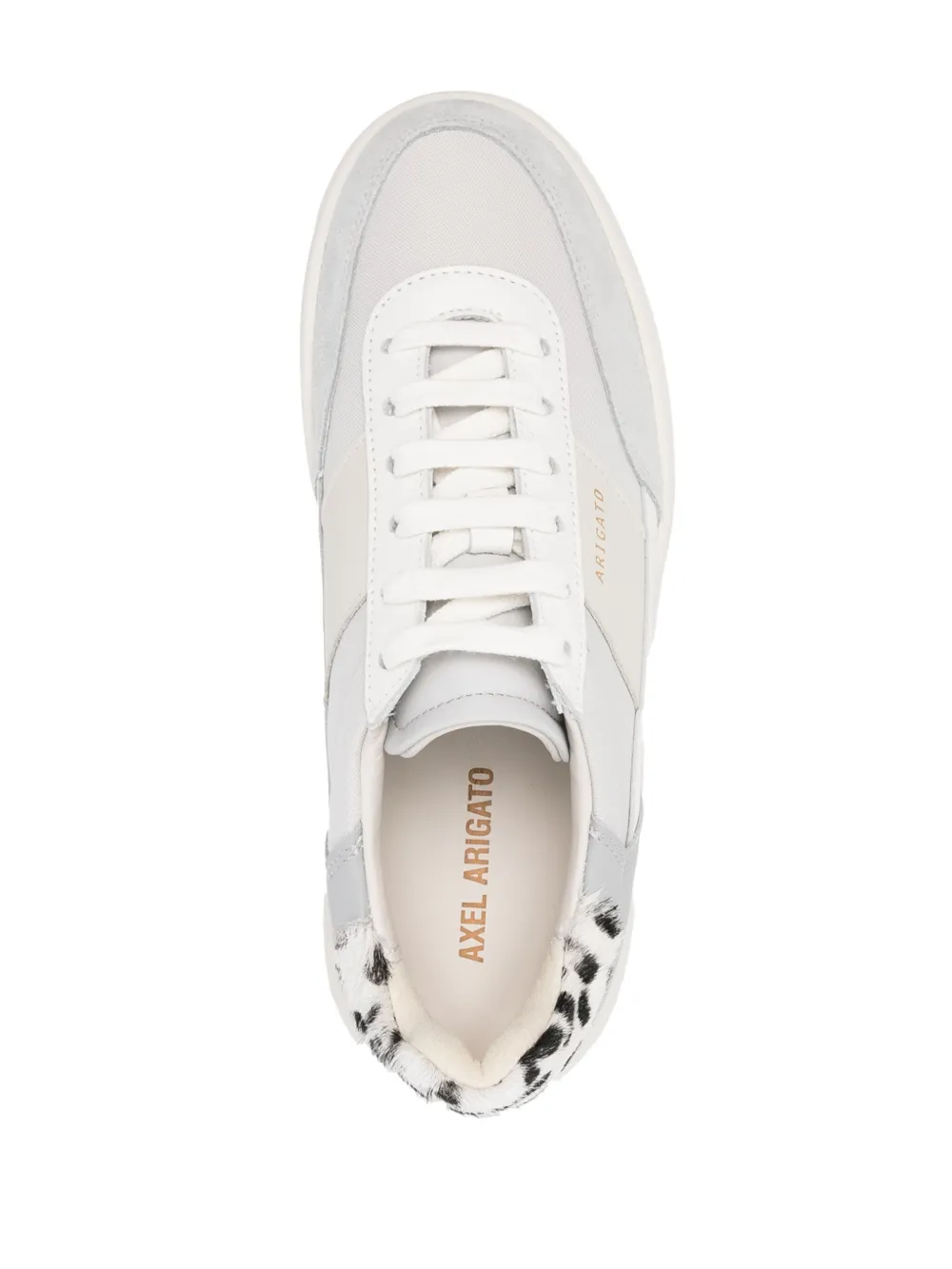 Axel Arigato Orbit Vintage Leather Sneakers In Grey