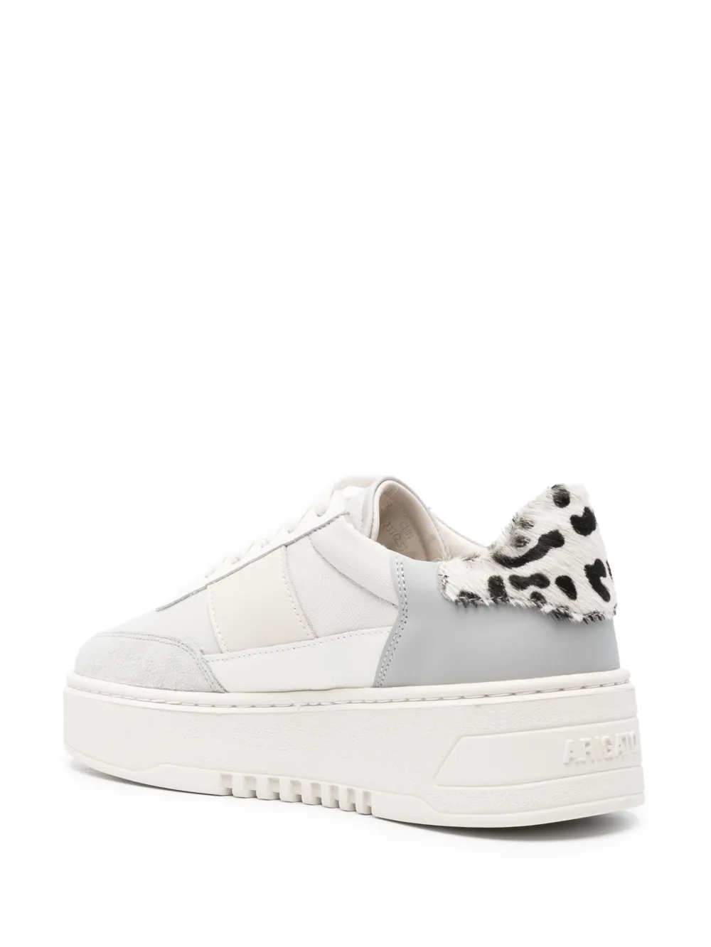 Axel Arigato Orbit Vintage Leather Sneakers In Grey