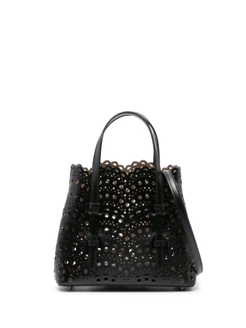 Alaïa Mina 20 leather tote bag