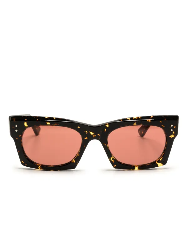 Marni Eyewear Edku オーバルフレーム サングラス | ブラウン 