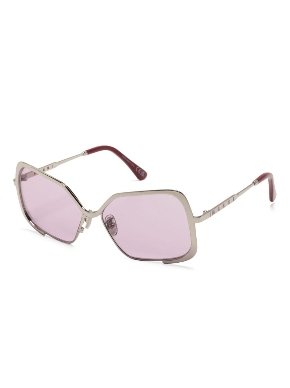 Marni Eyewear Unila oversized-frame sunglasses - Zilver