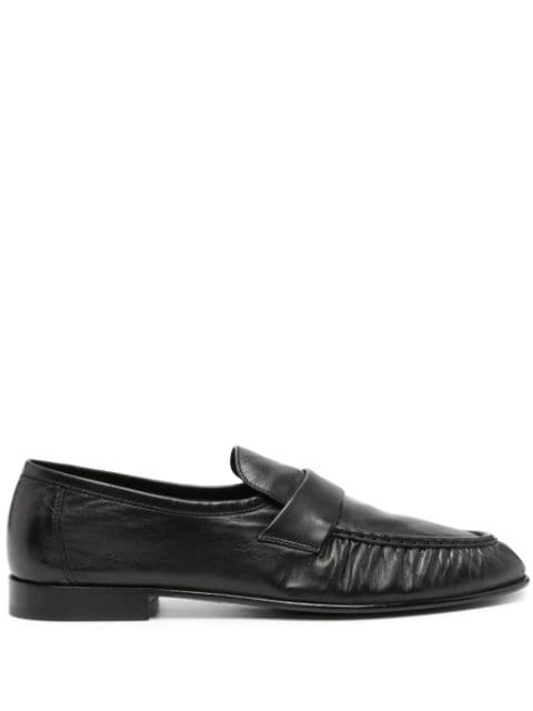 The Row soft-leather loafers