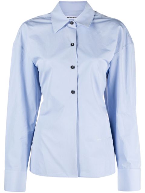 Alexander Wang panelled cotton shirt Women