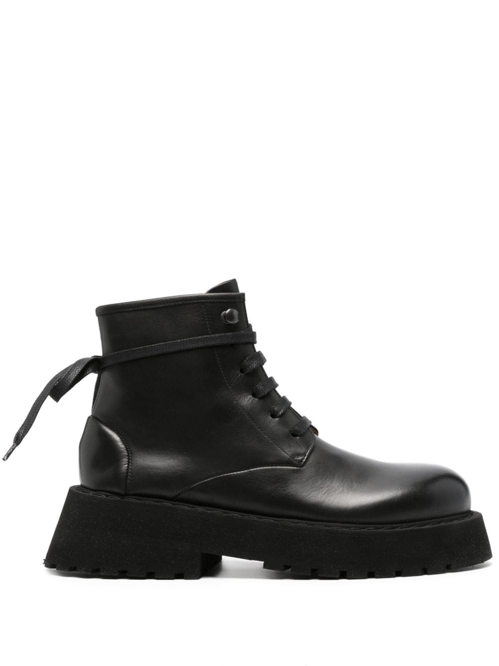 Marsèll 60mm leather lace-up boots Black