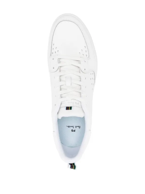 ★Paul Smith★COSMO ホワイトレザースニーカー PS Paul Smith Cosmo レザー スニーカー | ホワイト | FARFETCH JP