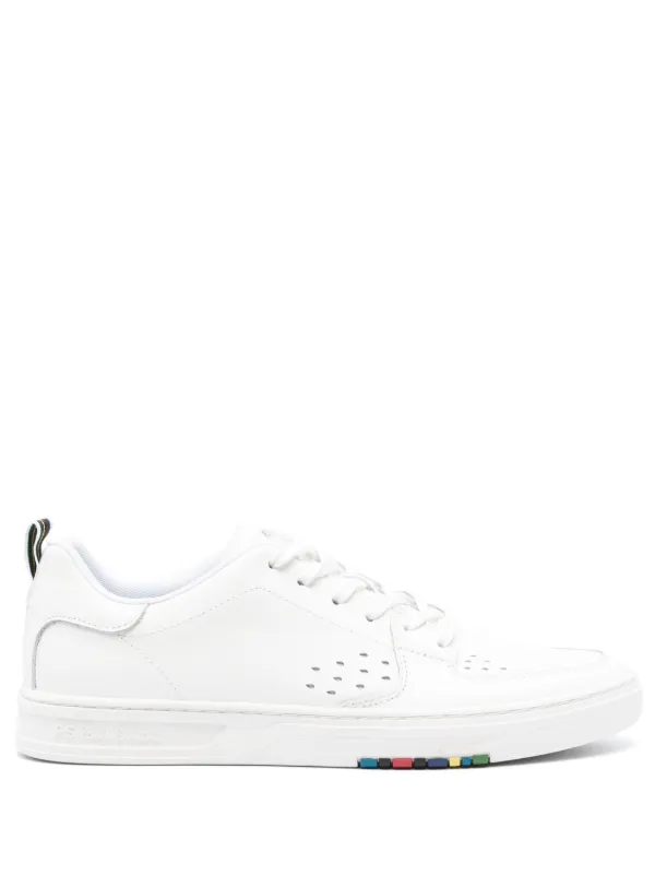 ★Paul Smith★COSMO ホワイトレザースニーカー PS Paul Smith Cosmo レザー スニーカー | ホワイト | FARFETCH JP