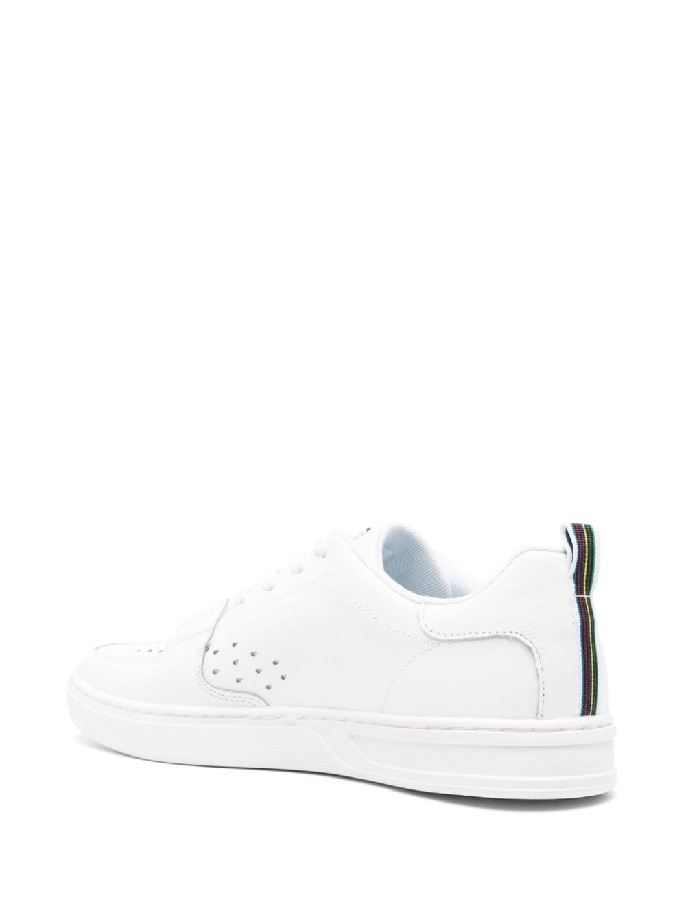 Shop Ps By Paul Smith Cosmo Leather Sneakers In White
