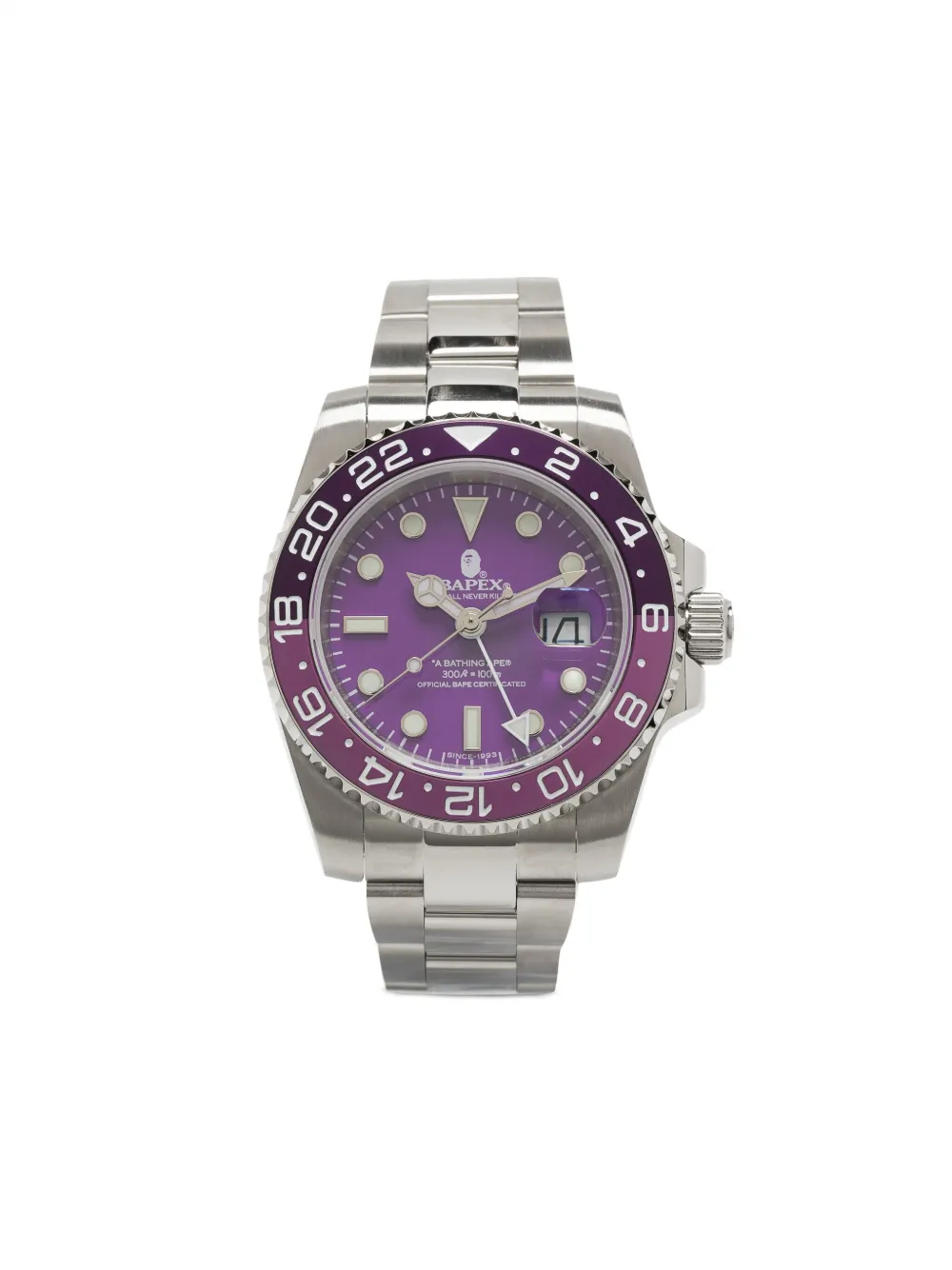 A BATHING APE® Orologio Type 1 BAPEX® 40mm - Viola