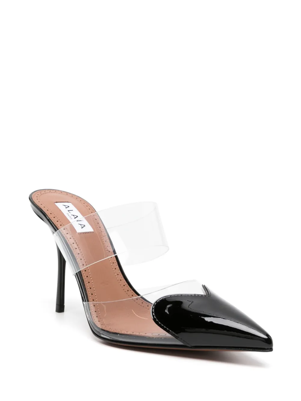 Alaïa Heart 90mm mules | Heeled Mules | Image 2