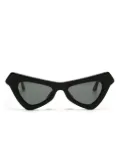 Marni Eyewear Fairy Pool triangular-frame sunglasses - Black