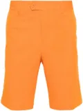 J.Lindeberg pressed-crease button-fastening shorts - Orange